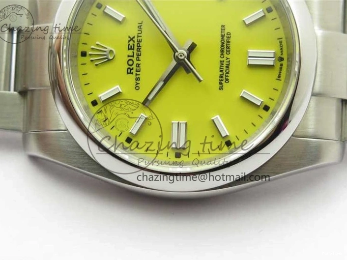 MiroTime 0411 Fashionable Oyster Perpetual 126000 36mm KRF 1:1 Best Edition 904L Steel Yellow Dial A 2729
